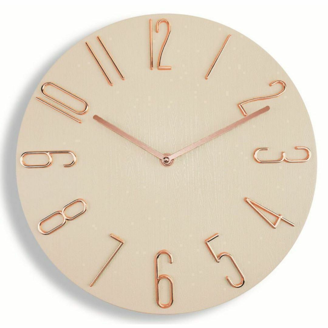 おしゃれな北欧風❤️掛け時計 壁掛け時計 壁時計 かわいい 見やすい シンプル レディースのジャケット/アウター(ノーカラージャケット)の商品写真