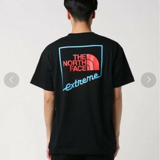 ザノースフェイス(THE NORTH FACE)の新品 ノースフェイス S/S EXTREME TEE 黒 XL NT32033(Tシャツ/カットソー(半袖/袖なし))