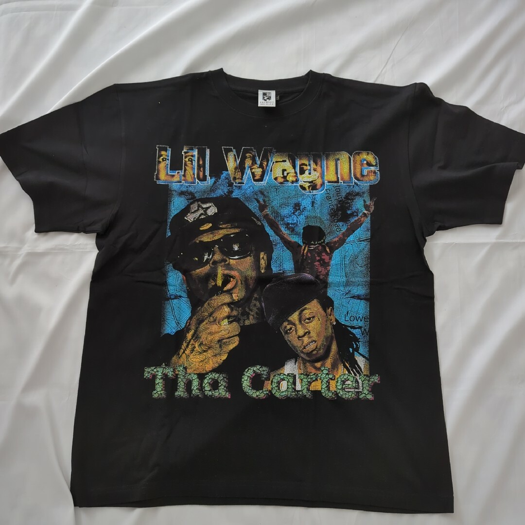 新品　XLサイズ　LIL WAYNE リルウェイン　ラップTシャツ メンズのトップス(Tシャツ/カットソー(半袖/袖なし))の商品写真