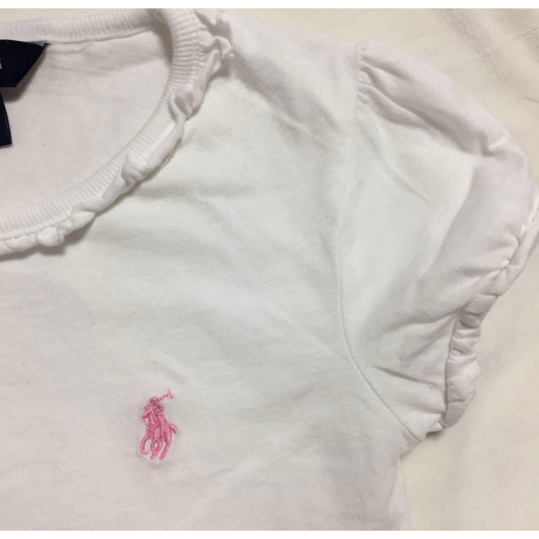 Ralph Lauren(ラルフローレン)のラルフローレン 半袖カットソー 5 キッズ/ベビー/マタニティのキッズ服女の子用(90cm~)(Tシャツ/カットソー)の商品写真