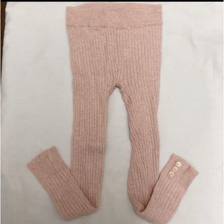 エイチアンドエム(H&M)のH&M レギンス スパッツ ニット ピンク 110㎝(パンツ/スパッツ)