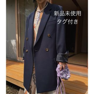 アメリヴィンテージ(Ameri VINTAGE)のCLASSIC MINIMAL TAILORED JACKET ネイビー S(テーラードジャケット)