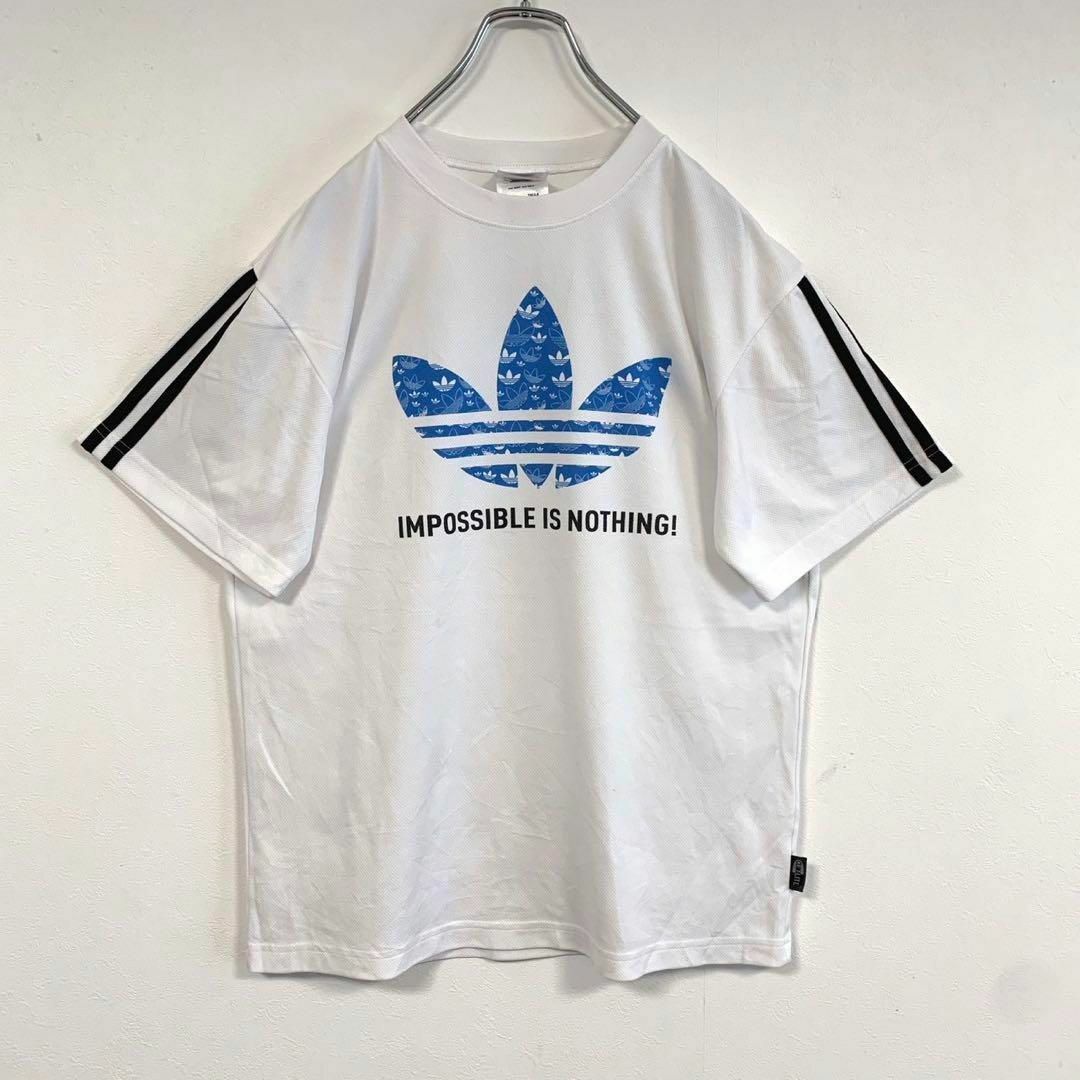 adidas(アディダス)のadidas 半袖 プリント トレーニングシャツ Mサイズ メンズのトップス(Tシャツ/カットソー(半袖/袖なし))の商品写真