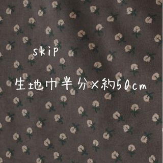 ミナペルホネン(mina perhonen)のミナペルホネン　skip スキップ　ハギレ　定価+送料（180円）(生地/糸)