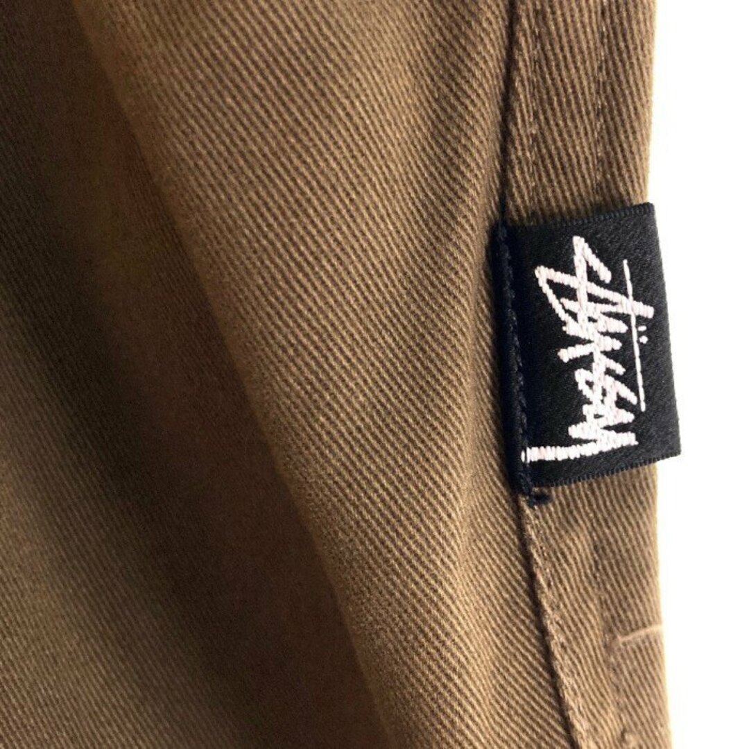 STUSSY(ステューシー)の★STUSSY ステューシー ELASTIC STUFF ビーチ イージーパンツ ブラウン sizeM メンズのパンツ(その他)の商品写真