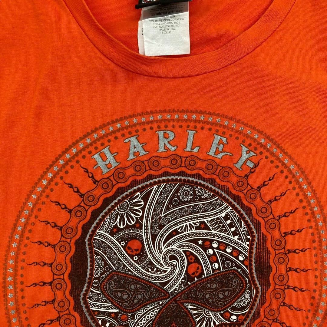 Harley Davidson(ハーレーダビッドソン)のHarley-Davidson プリントTシャツ 半袖 レディースのトップス(Tシャツ(半袖/袖なし))の商品写真
