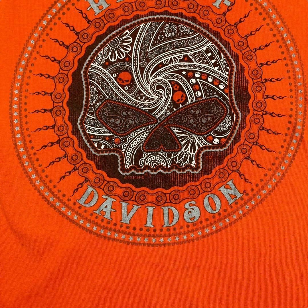 Harley Davidson(ハーレーダビッドソン)のHarley-Davidson プリントTシャツ 半袖 レディースのトップス(Tシャツ(半袖/袖なし))の商品写真