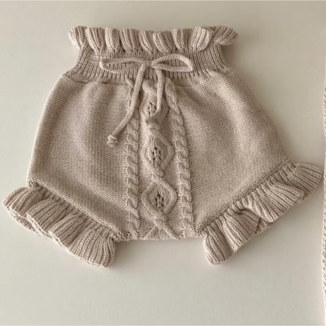 お買い物マラソン❗️jenny knit bloomer キッズ/ベビー/マタニティのベビー服(~85cm)(パンツ)の商品写真