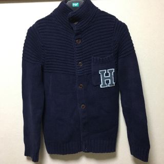 トミーヒルフィガー(TOMMY HILFIGER)のTOMMY HILFIGHRカーディガン スタジャン付き(カーディガン)