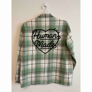 ヒューマンメイド(HUMAN MADE)の【正規品】HUMAN MADE Checked Overshirt Green(シャツ)