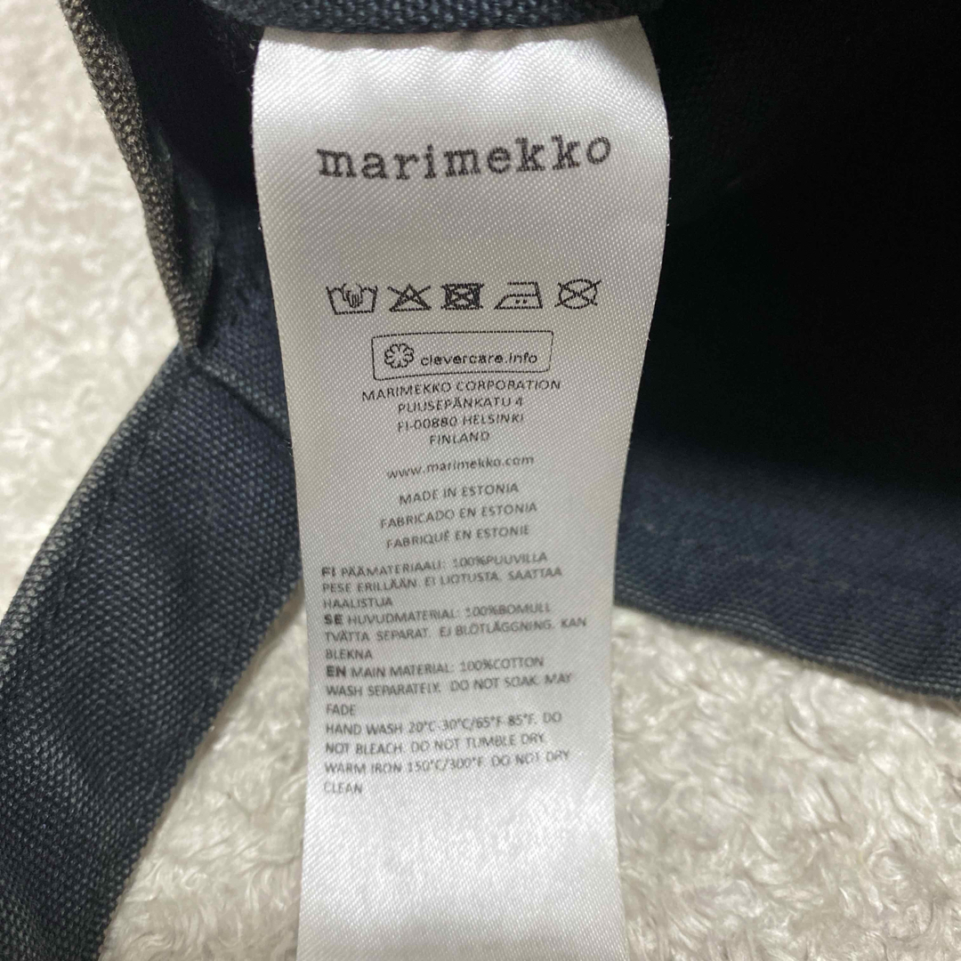 marimekko(マリメッコ)の【marimekko】トートバッグ ネイビー レディースのバッグ(トートバッグ)の商品写真