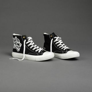 Darc Sport WALK1 DIOS HIGHTOP BK WT 10 靴(スニーカー)