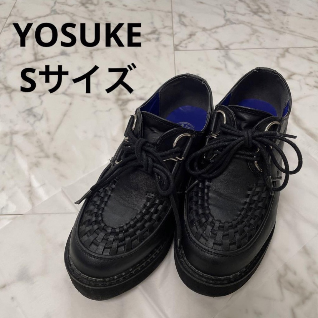 YOSUKE(ヨースケ)のyosuke ヨースケ 厚底 ラバーソール スニーカー Sサイズ レディース レディースの靴/シューズ(スニーカー)の商品写真