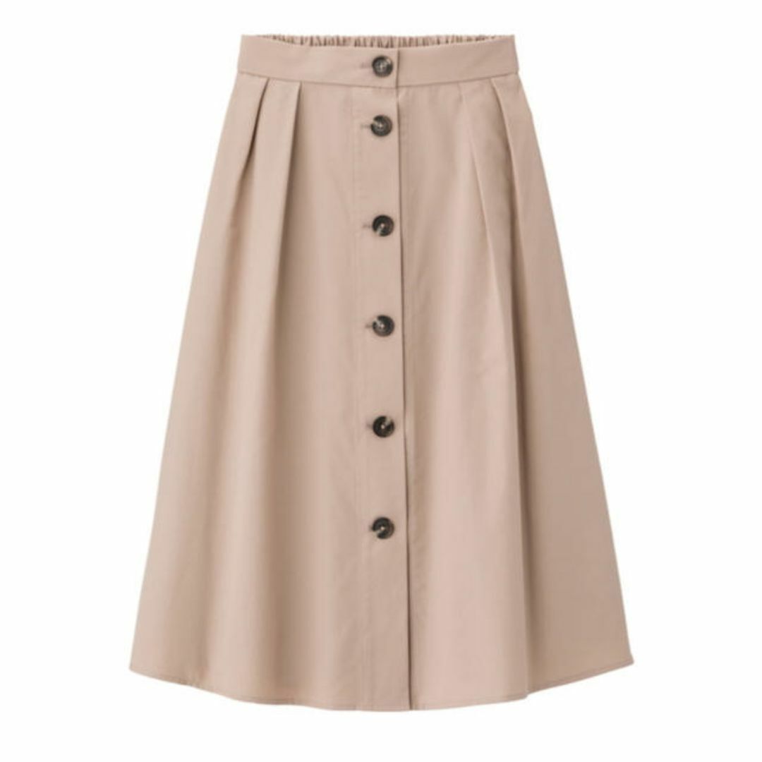 GU(ジーユー)の【GU / ジーユー】XS フロントボタンフレアスカート  匿名 レディースのスカート(その他)の商品写真