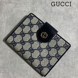 グッチ(Gucci)のGUCCI グッチ 折り財布 スプリーム ヴィンテージ オールドグッチ GG柄(財布)