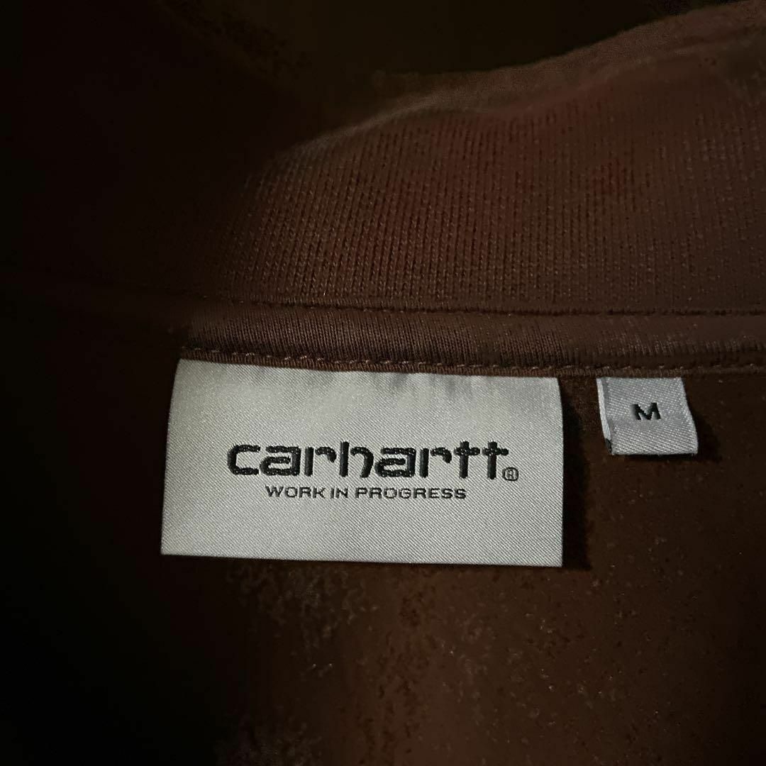 carhartt(カーハート)のA5 【人気色】カーハートWIP☆ハーフジップ スウェット ワンポイント刺繍ロゴ メンズのトップス(スウェット)の商品写真