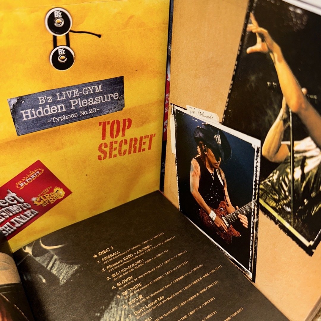 B'z＊LIVE-GYM Hidden Pleasure Typhoo No20 エンタメ/ホビーのDVD/ブルーレイ(ミュージック)の商品写真