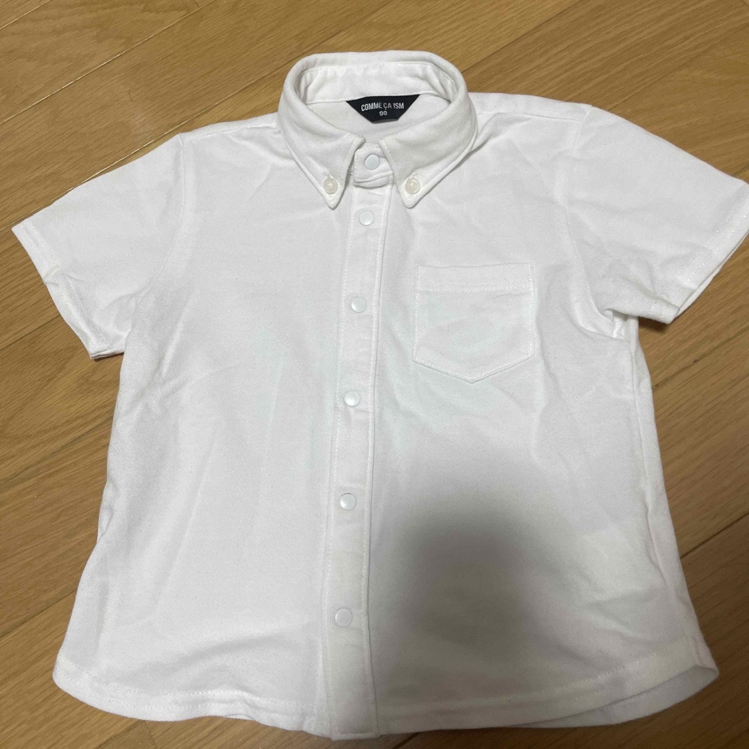 COMME CA ISM(コムサイズム)のコムサ　ポロシャツ キッズ/ベビー/マタニティのキッズ服男の子用(90cm~)(Tシャツ/カットソー)の商品写真