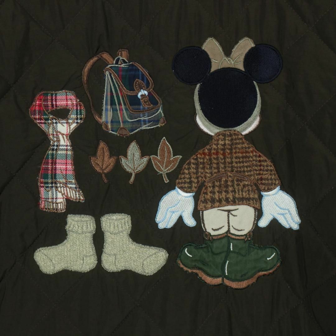 Disney(ディズニー)の【希少】ディズニー Donaldson ブルゾン 刺繍ロゴ ハンティング 一点物 メンズのジャケット/アウター(テーラードジャケット)の商品写真