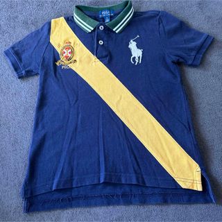 ポロラルフローレン(POLO RALPH LAUREN)のラルフローレン  ポロシャツ  120 ネイビー　半袖(Tシャツ/カットソー)