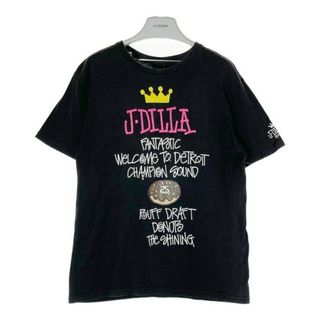 ステューシー(STUSSY)の★STUSSY ステューシー × J.dilla ジェイディラ 追悼 Tシャツ ブラック sizeM(Tシャツ/カットソー(半袖/袖なし))