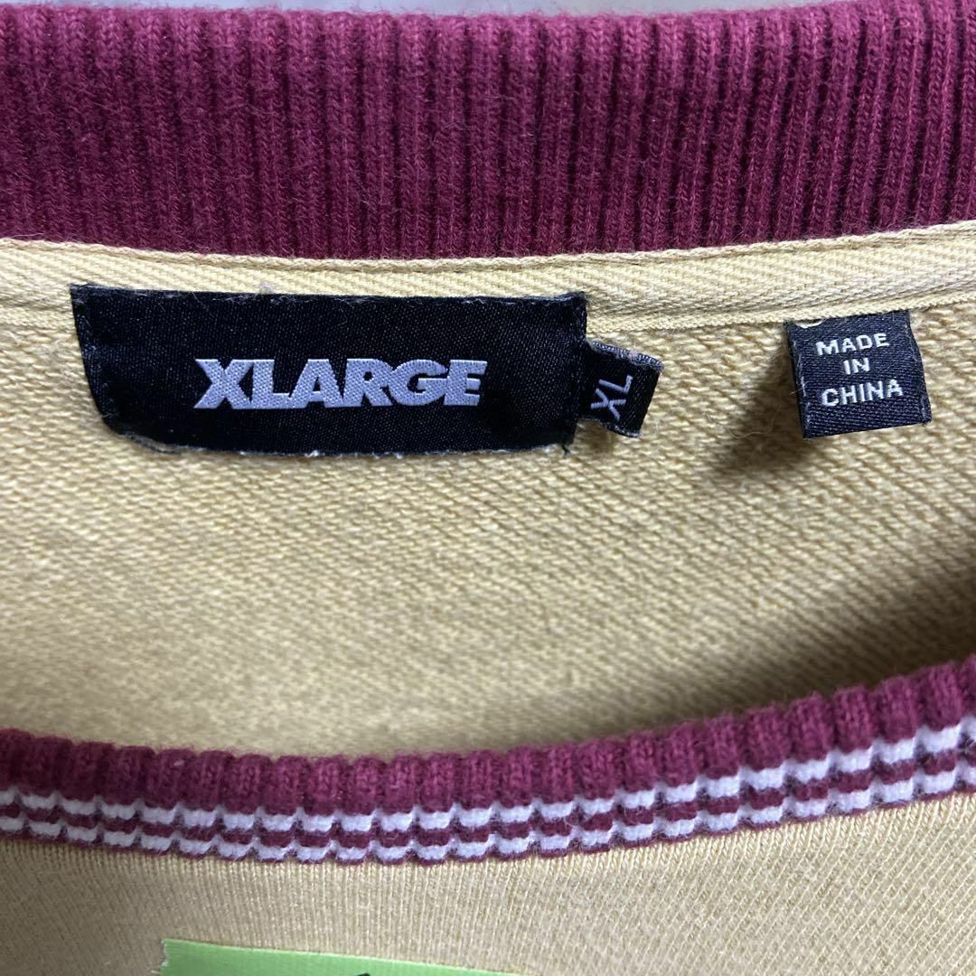 XLARGE(エクストララージ)の49 【ばんばんざい着用】エクストララージ☆スウェット センター刺繍アーチロゴ メンズのトップス(スウェット)の商品写真