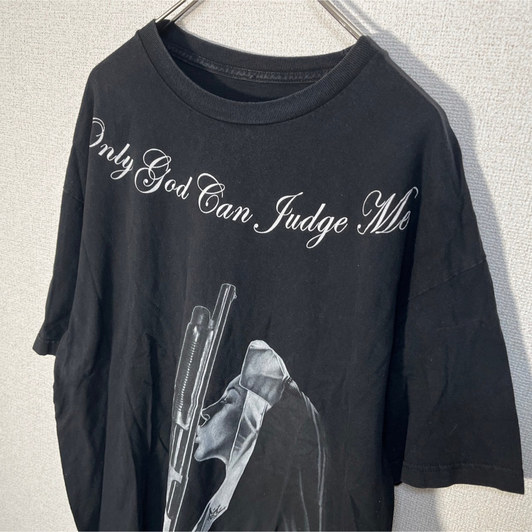 【USA製】半袖Tシャツ　シスター　ガン　銃　修道院　ブラック　デカプリント47 メンズのトップス(Tシャツ/カットソー(半袖/袖なし))の商品写真
