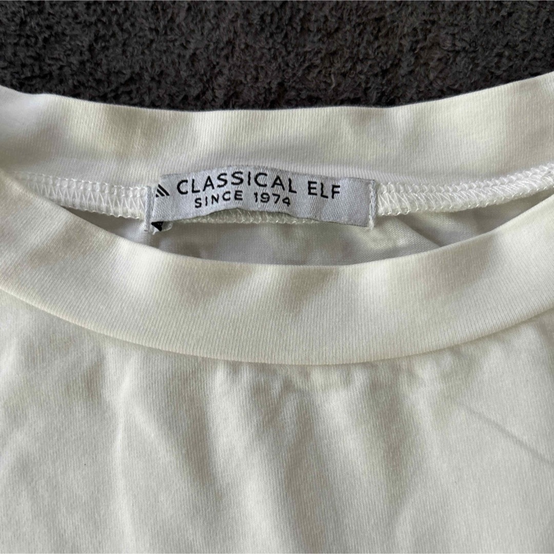 Classical Elf.(クラシカルエルフ)のクラシカルエルフ　Tシャツ　チュニック　半袖　160 半袖 キッズ/ベビー/マタニティのキッズ服女の子用(90cm~)(Tシャツ/カットソー)の商品写真