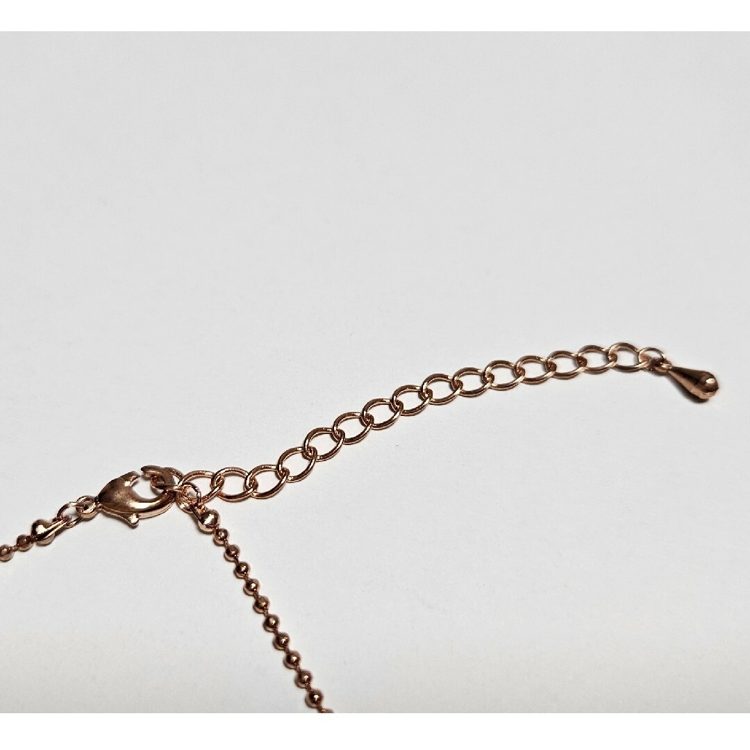 【未使用品】ハートが揺れる♥ネックレス レディースのアクセサリー(ネックレス)の商品写真