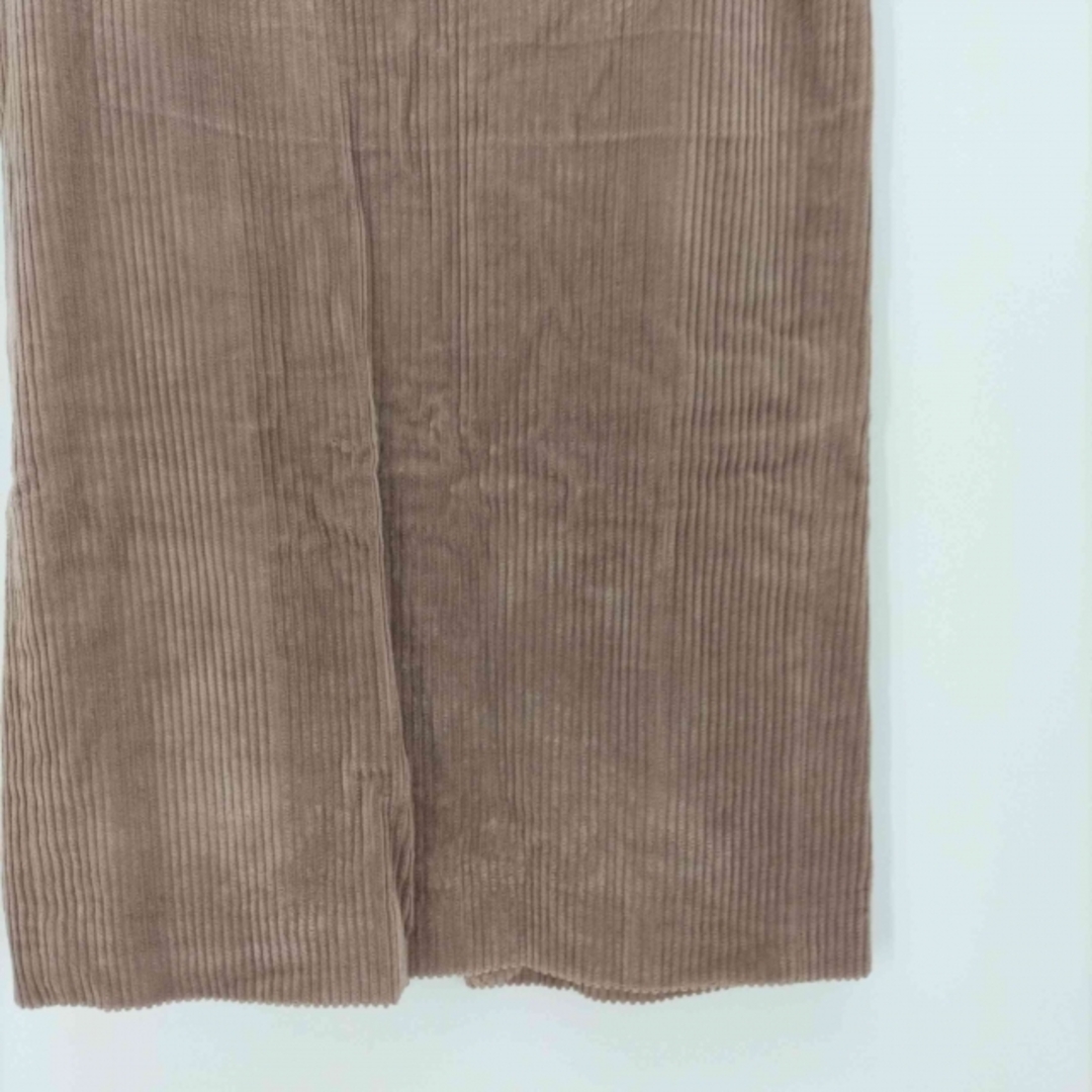 ebure(エブール) コーデュロイ サイドジップ バックスリットスカート レディースのスカート(その他)の商品写真