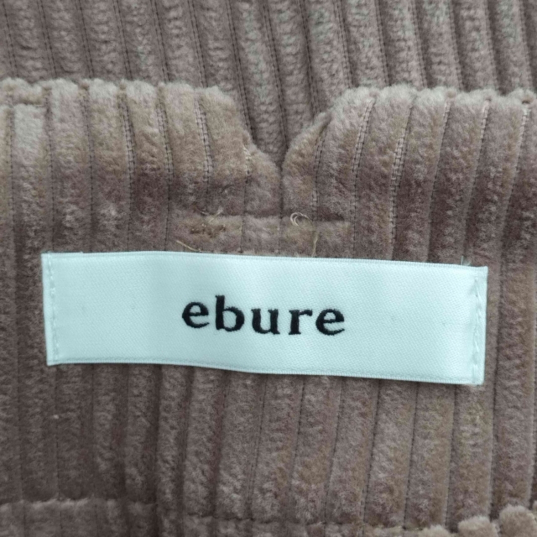 ebure(エブール) コーデュロイ サイドジップ バックスリットスカート レディースのスカート(その他)の商品写真