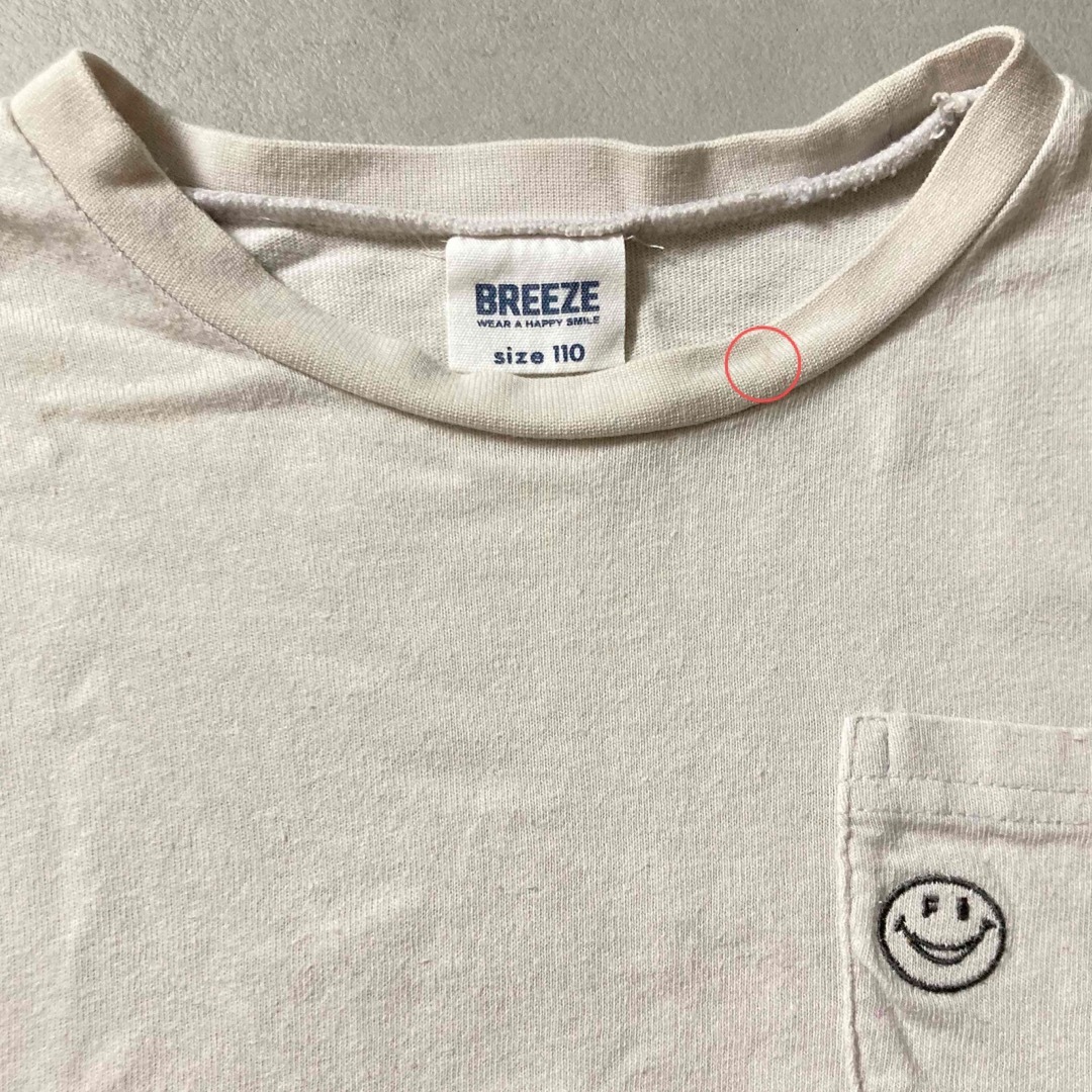 BREEZE(ブリーズ)のBREEZE ブリーズ 半袖Tシャツ キッズ/ベビー/マタニティのキッズ服女の子用(90cm~)(Tシャツ/カットソー)の商品写真
