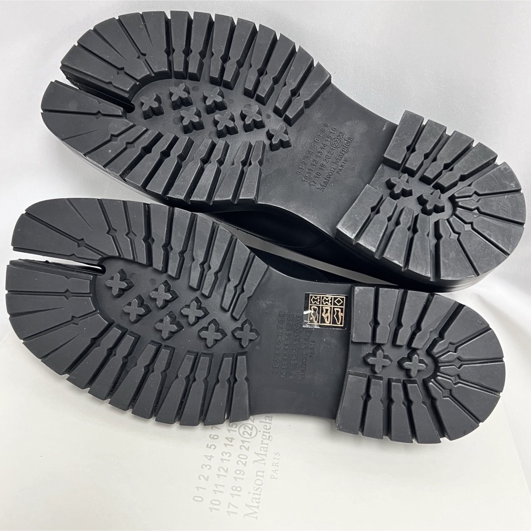 Maison Martin Margiela(マルタンマルジェラ)の42 新品 メゾンマルジェラ タビ レースアップ シューズ Tabi 足袋 黒 メンズの靴/シューズ(ドレス/ビジネス)の商品写真