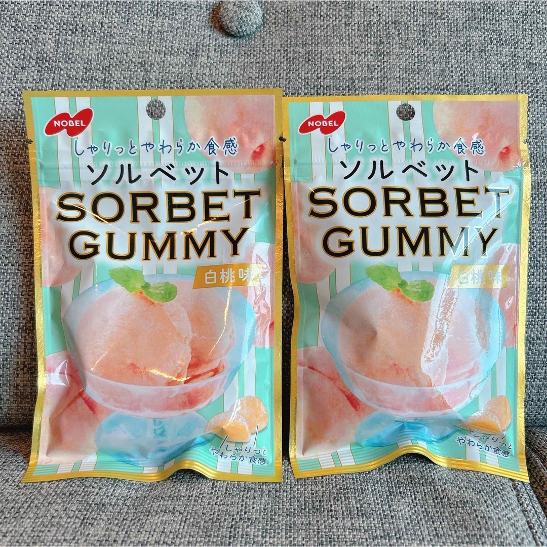 ソルベットグミ SORBET GUMMY  2袋セット 食品/飲料/酒の食品(菓子/デザート)の商品写真