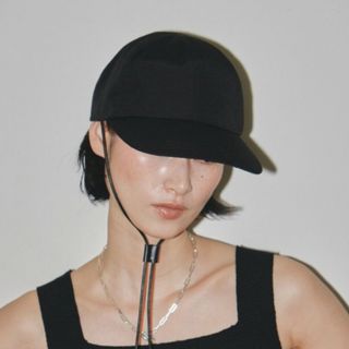 トゥデイフル(TODAYFUL)のTODAYFUL leather cord cap(キャップ)