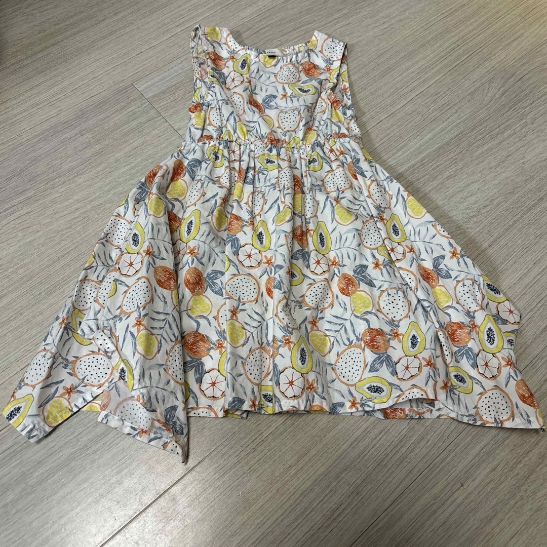 apres les cours(アプレレクール)のワンピース 100  2着セット アプレレクール キッズ/ベビー/マタニティのキッズ服女の子用(90cm~)(ワンピース)の商品写真