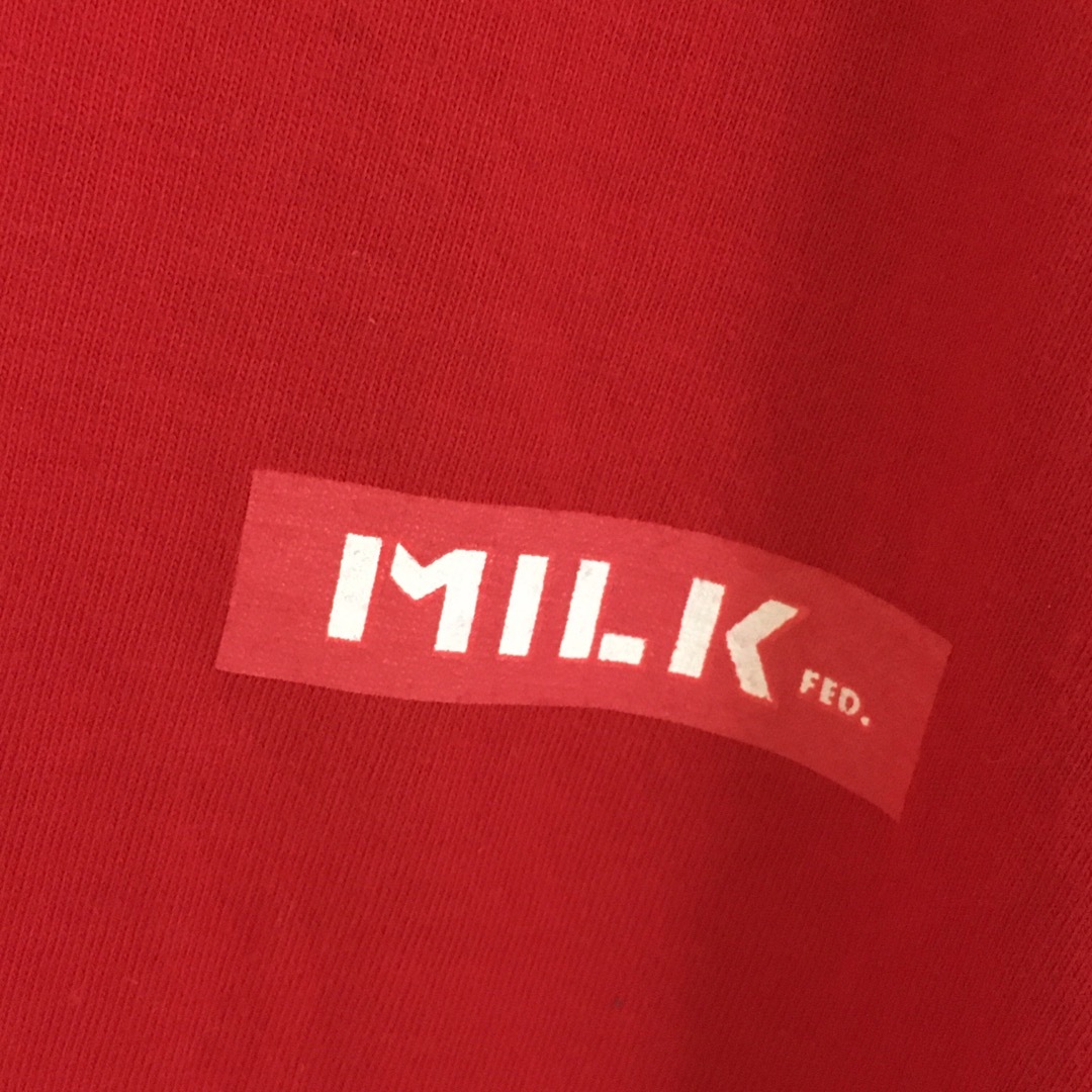 MILKFED.(ミルクフェド)の【人気】ミルクフェド MILKFED Tシャツ 赤 エルモ セサミストリート メンズのトップス(Tシャツ/カットソー(半袖/袖なし))の商品写真