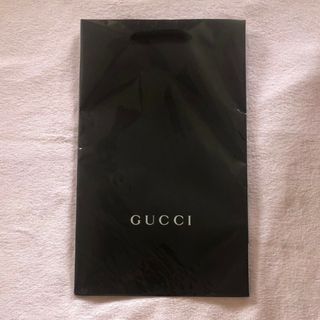 グッチ(Gucci)のGUCCI ショップ袋(ブラック)(ショップ袋)