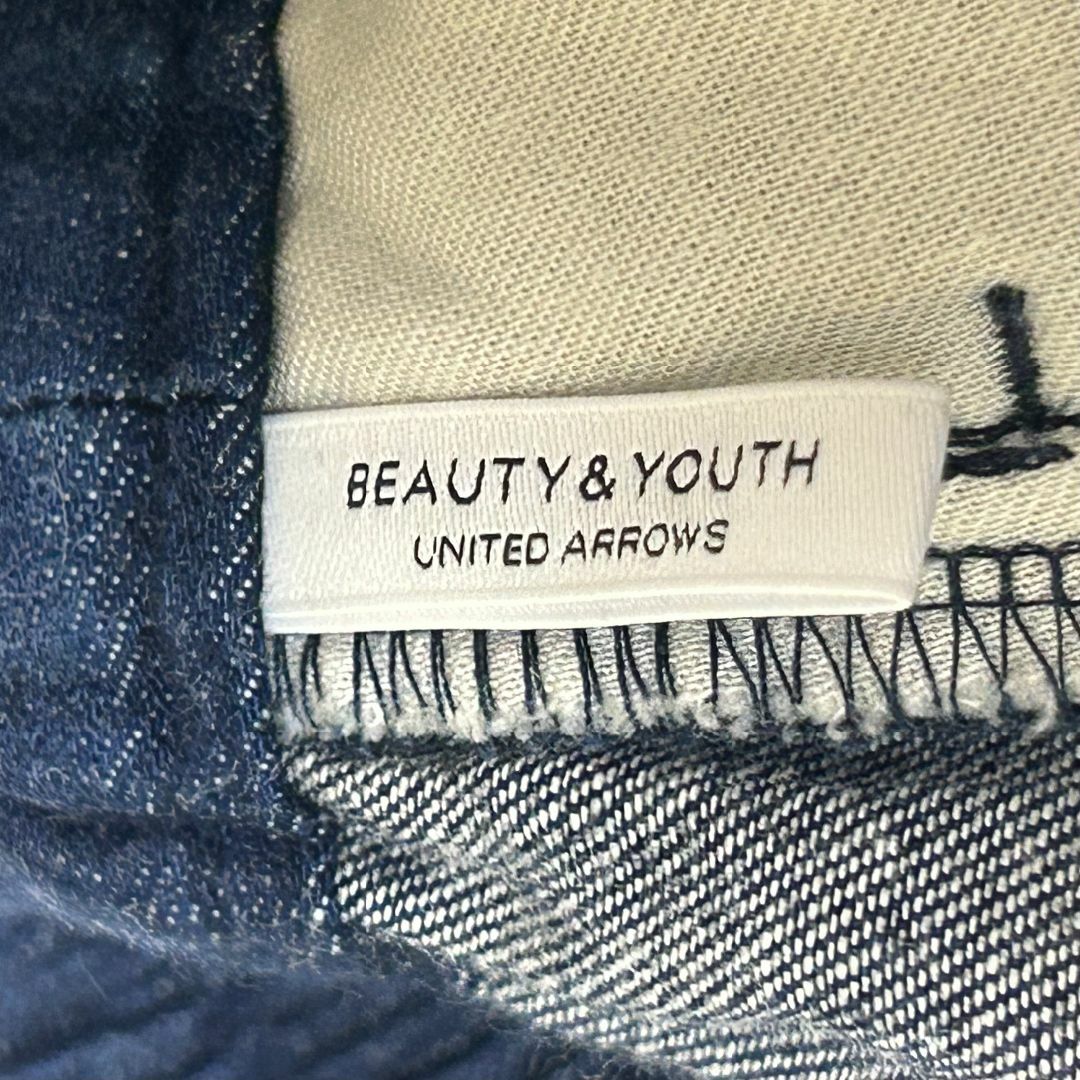 BEAUTY&YOUTH UNITED ARROWS(ビューティアンドユースユナイテッドアローズ)の【超美品】ビューティアンドユースユナイテッドアローズ ガウチョパンツ ✓4316 レディースのパンツ(カジュアルパンツ)の商品写真