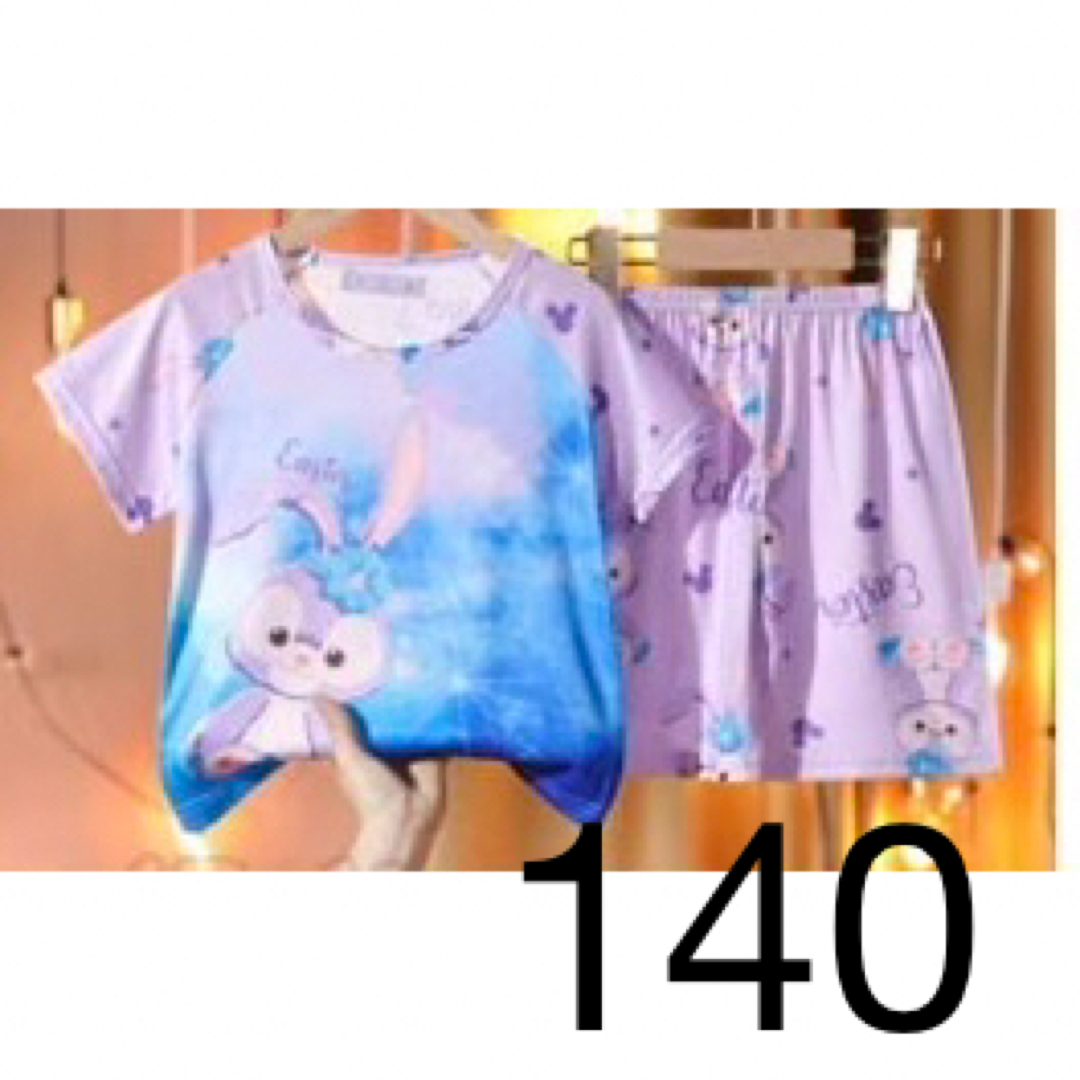 ステラ・ルー　ディズニー　140 半袖　パジャマ キッズ/ベビー/マタニティのキッズ服女の子用(90cm~)(パジャマ)の商品写真