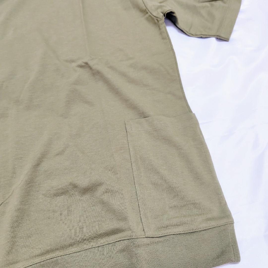 STUDIO CLIP(スタディオクリップ)のstudio CLIP  サイドポケットTシャツ　新品　スタディオクリップ レディースのトップス(カットソー(半袖/袖なし))の商品写真