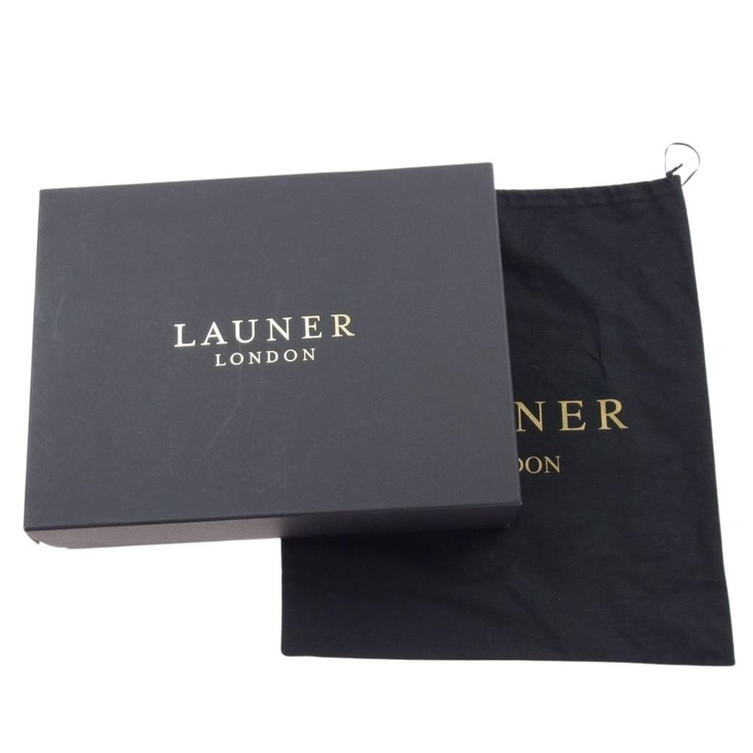 ロウナーロンドン LAUNER LONDON ハンドバッグ トラヴィアータ Black Patent 2WAY ハンドバッグ ショルダーバッグ ブラック系【中古】 レディースのバッグ(ハンドバッグ)の商品写真