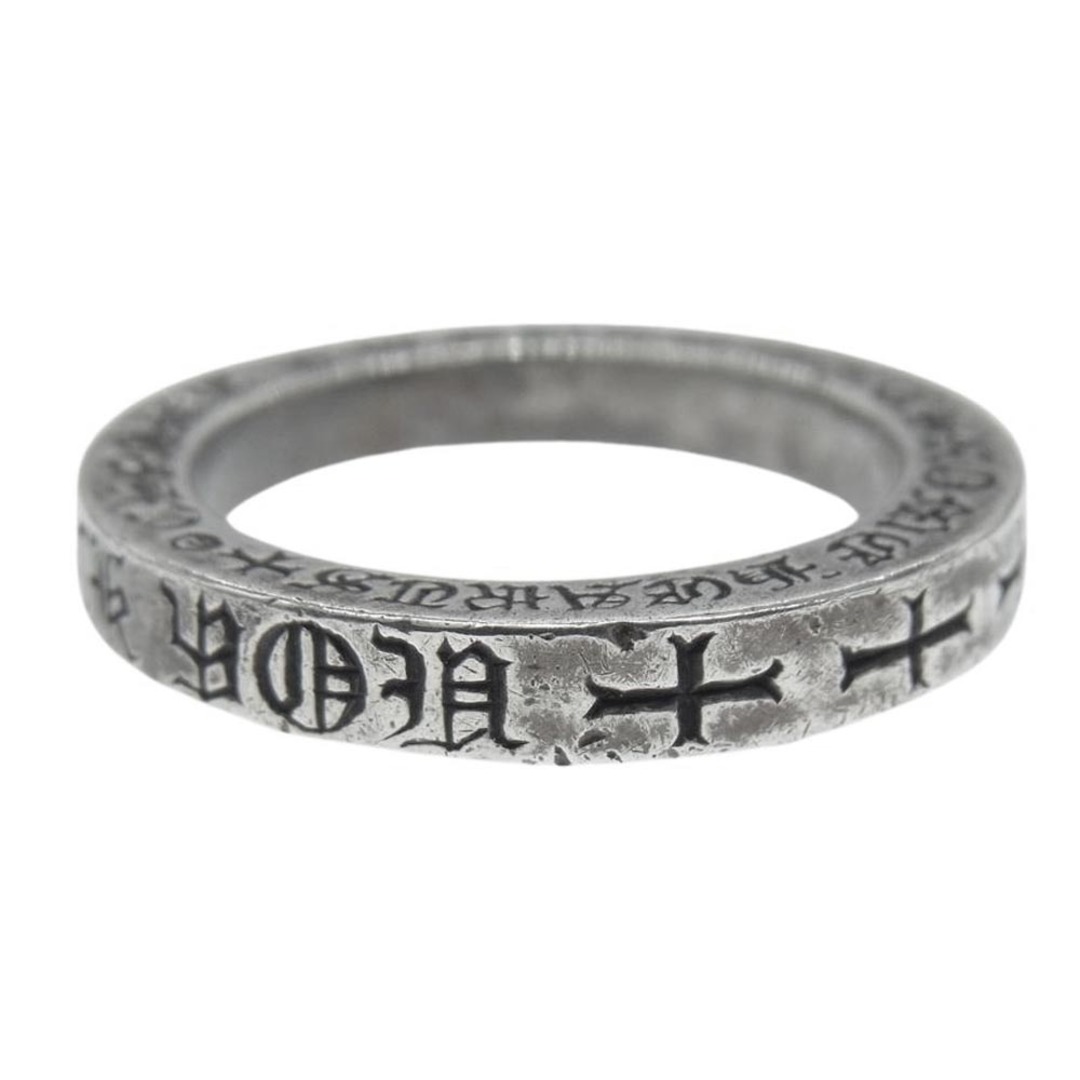 Chrome Hearts(クロムハーツ)のCHROME HEARTS クロムハーツ（原本無） リング 3mm スペーサーリング 1ダイヤ リング シルバー系 14号【中古】 メンズのアクセサリー(リング(指輪))の商品写真