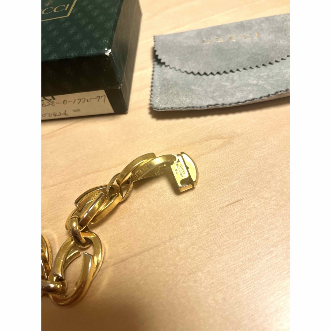 Gucci(グッチ)のOLD GUCCI ブレスレット トムフォード期 チェーン バングル メンズのアクセサリー(ブレスレット)の商品写真