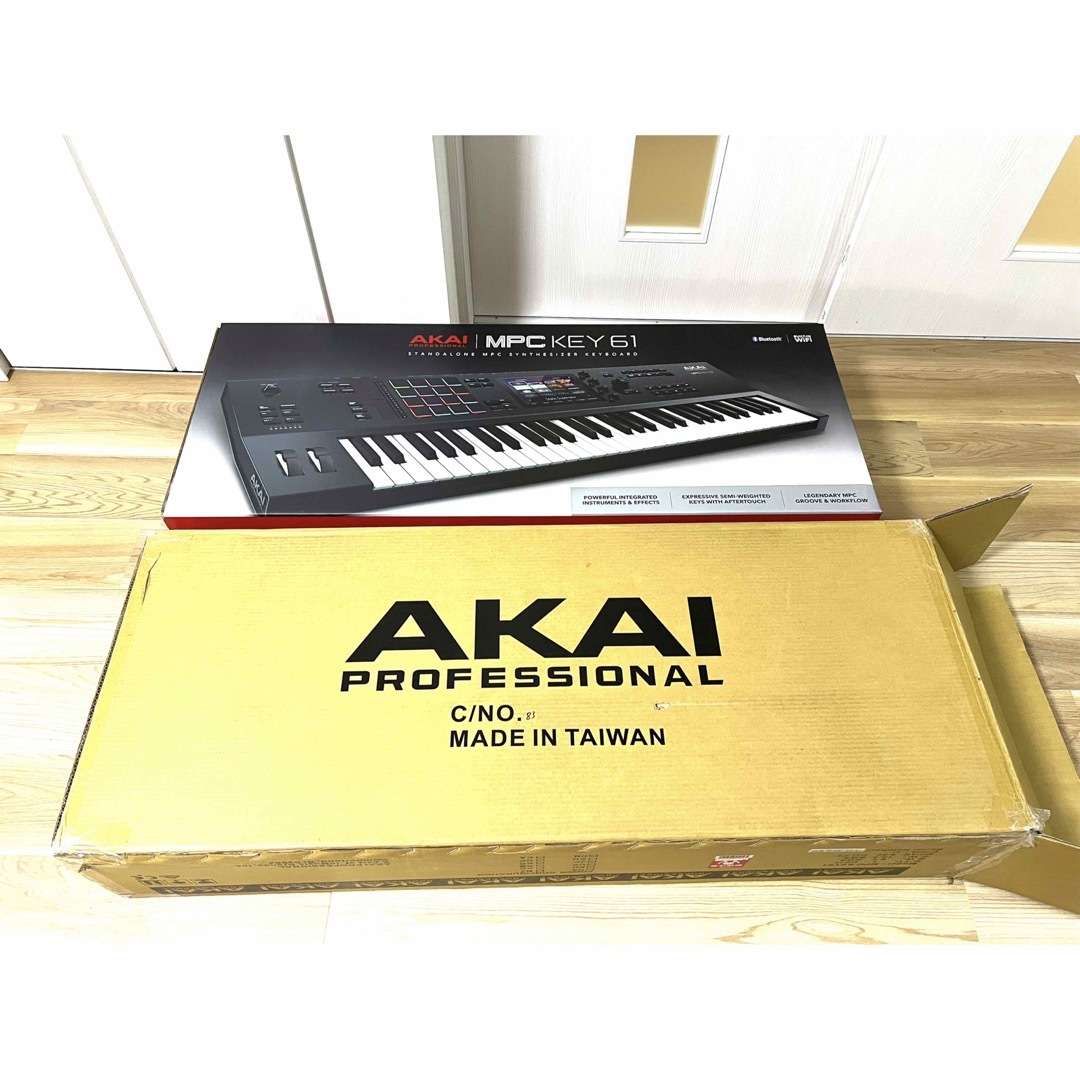 AKAI professional MPC Key 61【シンセサイザー】 楽器の鍵盤楽器(キーボード/シンセサイザー)の商品写真