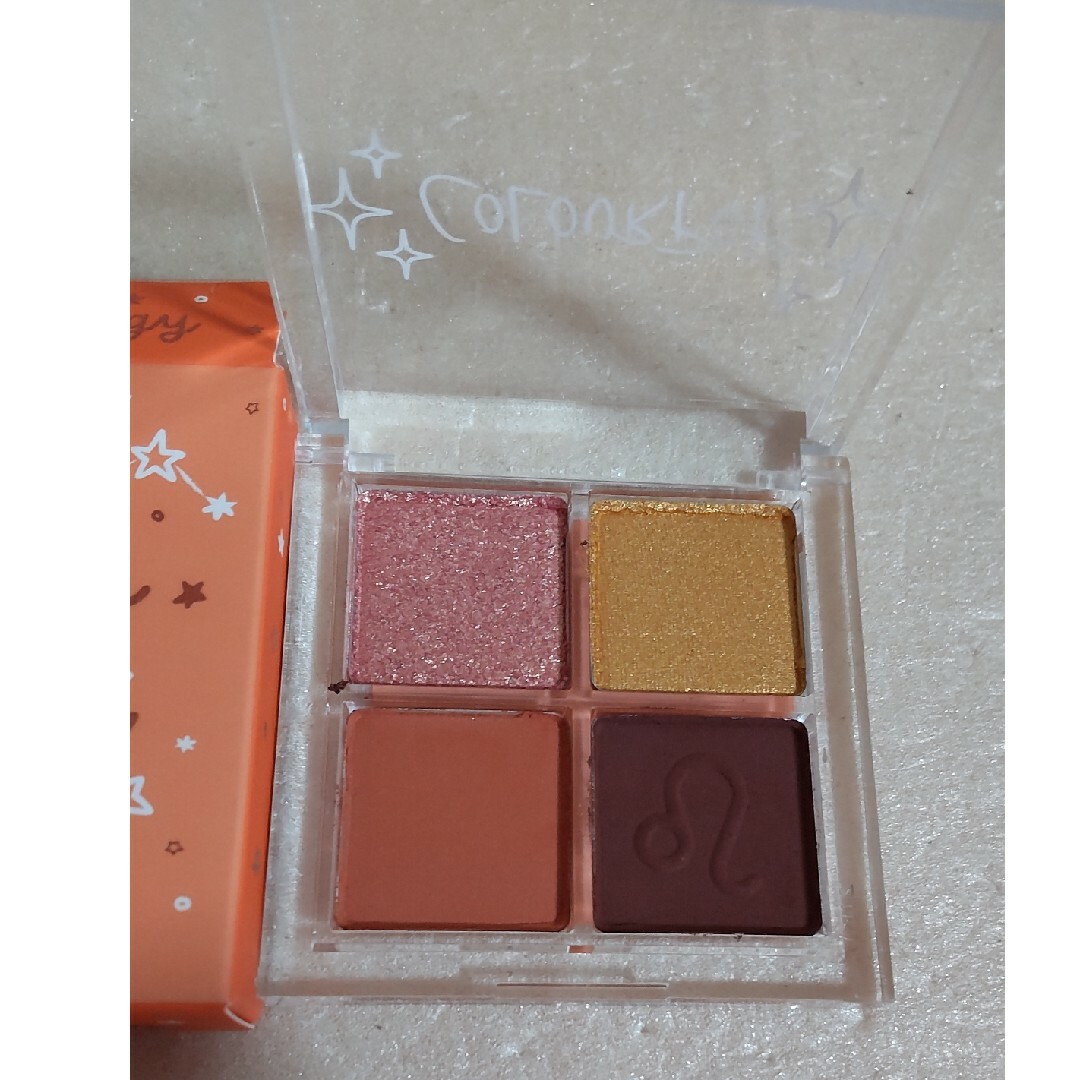 colourpop(カラーポップ)の【未使用※】カラーポップ　プレスドパウダーパレット獅子座Big Leo Ener コスメ/美容のベースメイク/化粧品(アイシャドウ)の商品写真