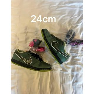 ナイキ(NIKE)のConcepts ×Nike SB Dunk Low Green Lobster(スニーカー)