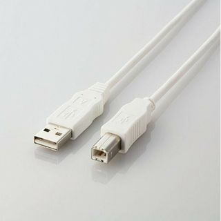 エコUSBケーブル(A-B・3m) USB2-ECO30WH★(PC周辺機器)