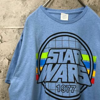 STAR WARS シンプル ロゴ USA輸入 カラフル Tシャツ(Tシャツ/カットソー(半袖/袖なし))