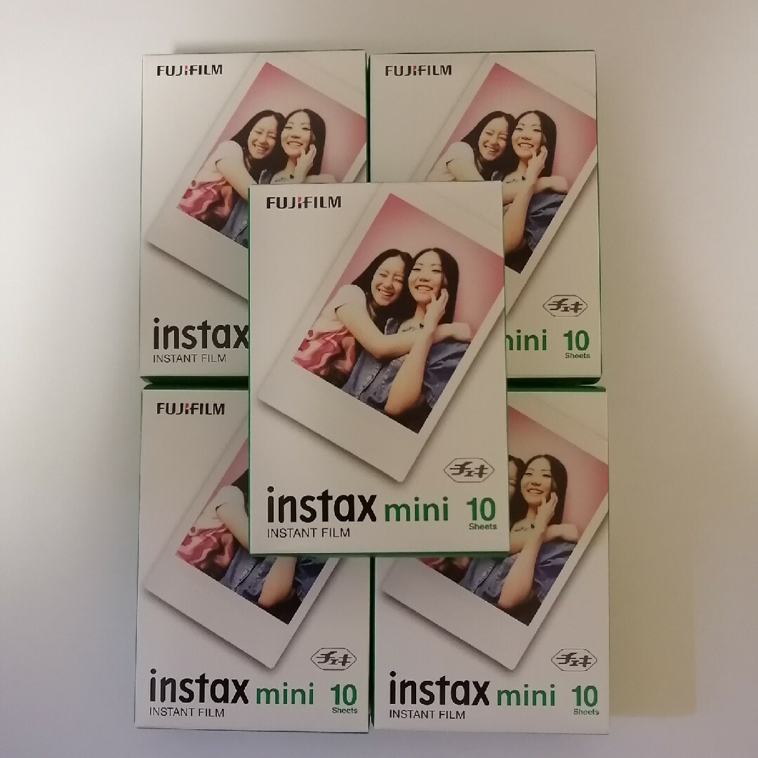 【専用】富士フイルム チェキ フイルム instax mini JP1 スマホ/家電/カメラのカメラ(その他)の商品写真